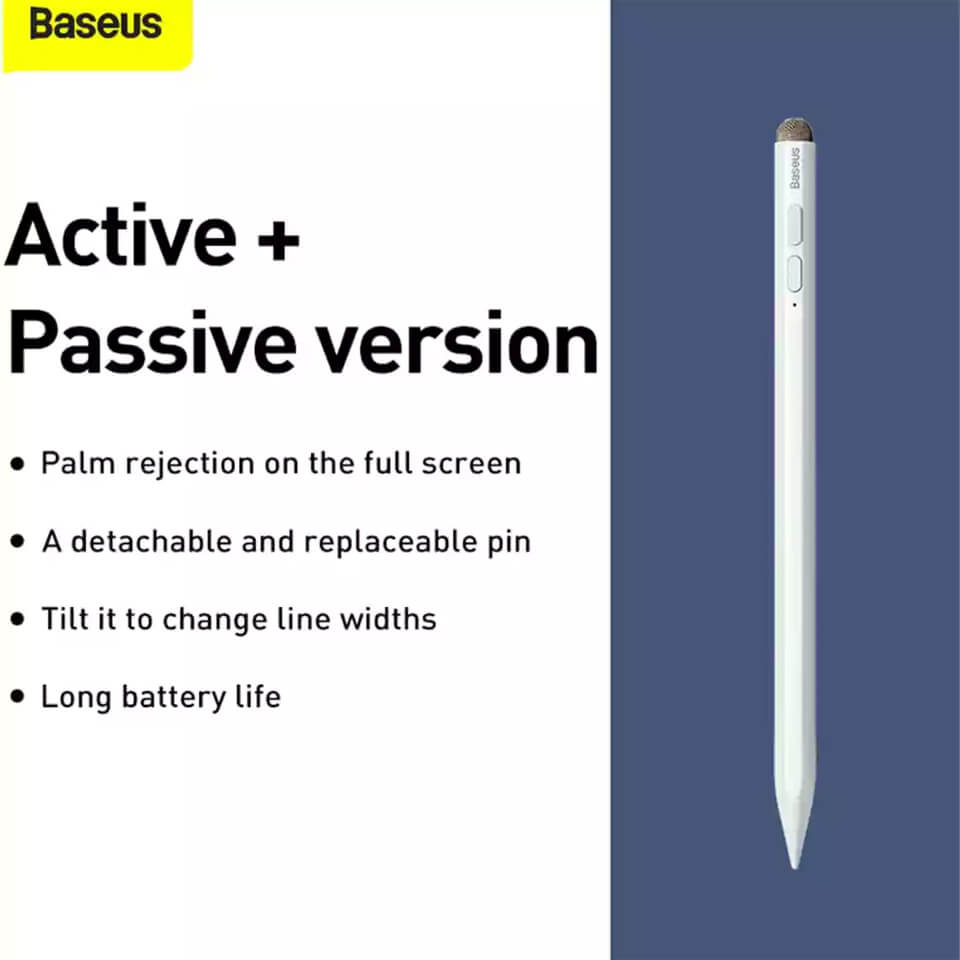 Baseus Smooth Writing 2 Series Stylus Pen with LED Indicators (Active / Passive Version)